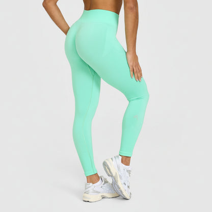 Leggings Push Up Seamless — Color Verde Menta