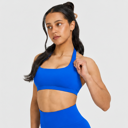 Top Deportivo Moldeador — Azul Eléctrico