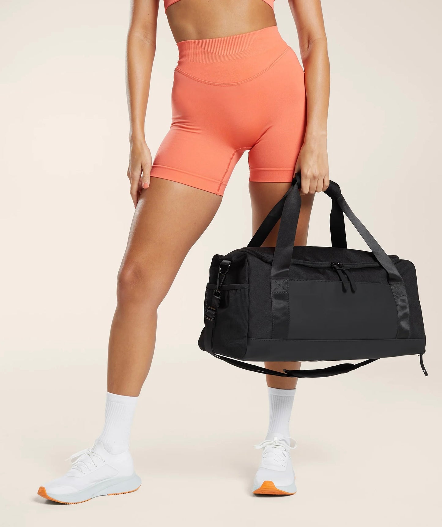 Bolsa de Gimnasio Femenina Premium Negro