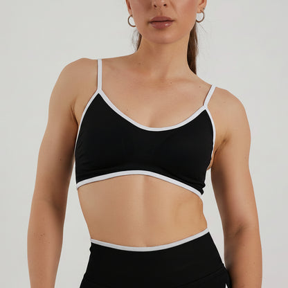 Top Deportivo Sculpt con Tirantes Negro
