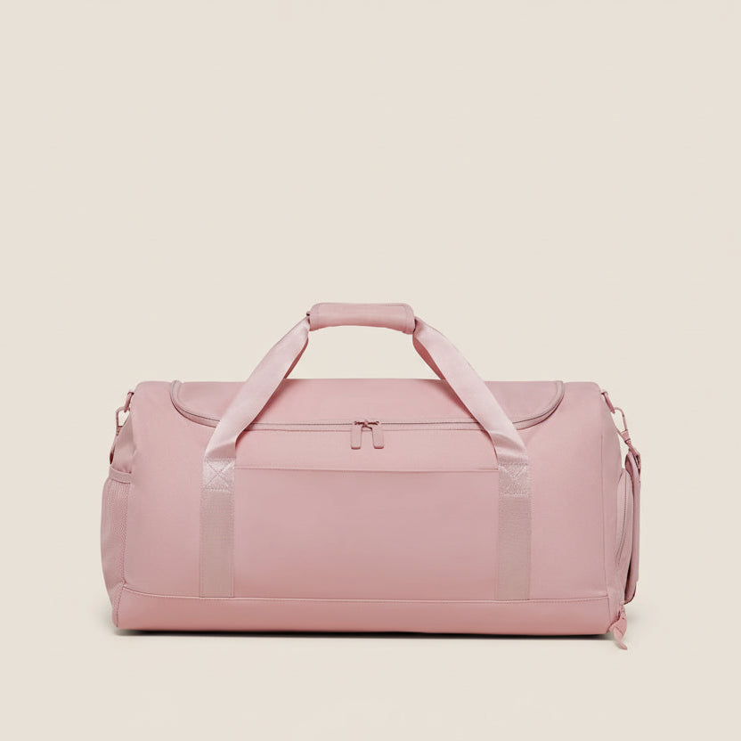 Bolsa de Gimnasio Femenina Premium Rosa Claro