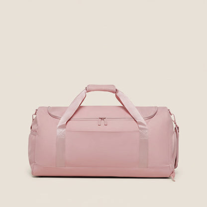 Bolsa de Gimnasio Femenina Premium Rosa Claro