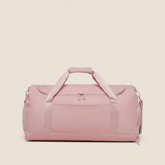 Bolsa de Gimnasio Femenina Premium Rosa Claro