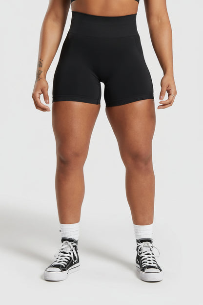 HYFIT Shorts Cortos Flexibles Negro